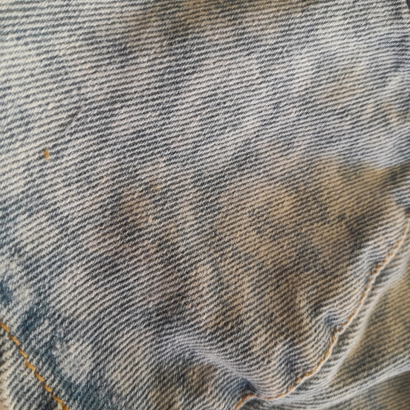 Nasty Gal Bow Leopard Spot Denim Cropped Top - Picture 9 of 11